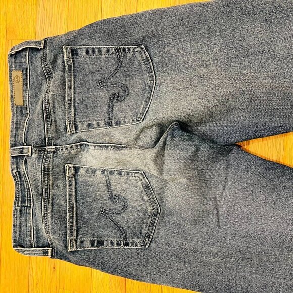 AG Adriano Goldschmeid Farrah High Rise Skinny Ankle Jean Wm Sz 26 Distressed - Picture 12 of 16